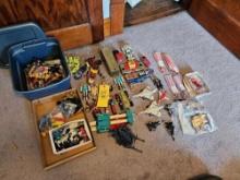 Assortment of Vintage Transformers Toys