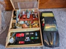 Assortment of Miniature Cars and Large Knight Rider