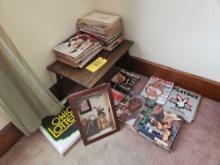 Small Stand & Playboy Magazine Collection