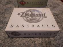 Full Box of New Diamond 1 Baseballs