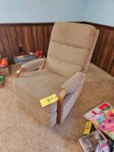 Stripe Pattern Recliner