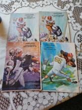 Box of Louisville Leopard Football Game Programs