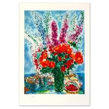 Le Bouquet De Renoncules by Chagall (1887-1985)