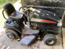 CRAFTSMAN DYT4000 RIDING LAWN TRACTOR, 42" DECK, 24HP, W/ 2-STAGE 42" SNOW BLOWER ATTACHMENT