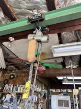 ELECTRIC CHAIN HOIST 1000LBS WITH TROLLY