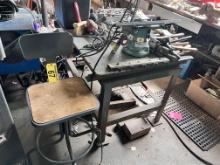 STEEL BENCH AND STOOL