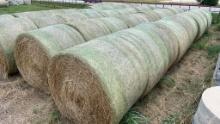 Lot of 10 Rolls of Hay