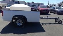 Truckbed Trailer with 425gal Water Tank