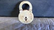 Antique Eagle Six Lever Padlock