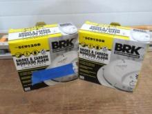 (2) BRK Smoke and Carbon Monoxide Alarms