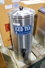 NEW CECILWARE STAINLESS STEEL 5 GALLON ICED TEA DISPENSER