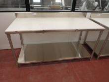 NEW BOOS 6FT POLYTOP TABLE 30IN DEEP