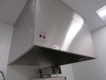 NEW 5FT CAPTIVE AIRE S/STEEL DRAFT HOOD 54-INCH DEEP
