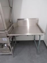 NEW BOOS 3FT S/STEEL CLEAN DISH TABLE