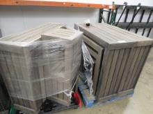 PALLETS OF NESTING DISPLAY TABLES