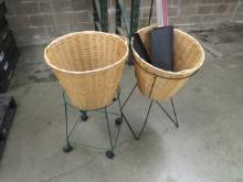 WICKER BASKET DISPLAYS