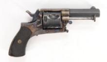 Belgian Folding Trigger Double Action Revolver