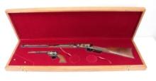 Cased Commemorative Combo Winchester Model 94 Lever Action Rifle And Colt SAA Single Action Revolver