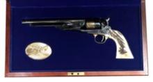Cased American Historical Society US Cavalry Commemorative 1860 Percussion revolver