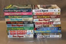 Pile of Gun Digest Annual Editions