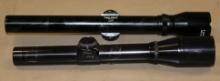 Burris 2-3/4X and Williams Twilight 25X Riflescopes