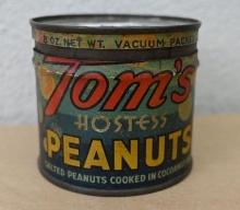8oz Tom's Hostess Peanuts Tin!