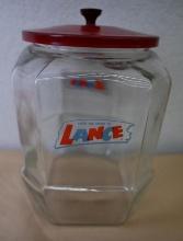 Lance Candy Jar with Metal Lid