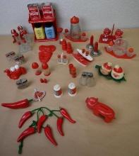 Vintage Red Salt & Pepper Collection